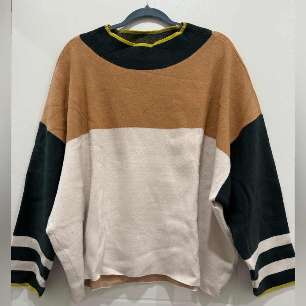 The Carys Mock-Neck Sweater by Maeve